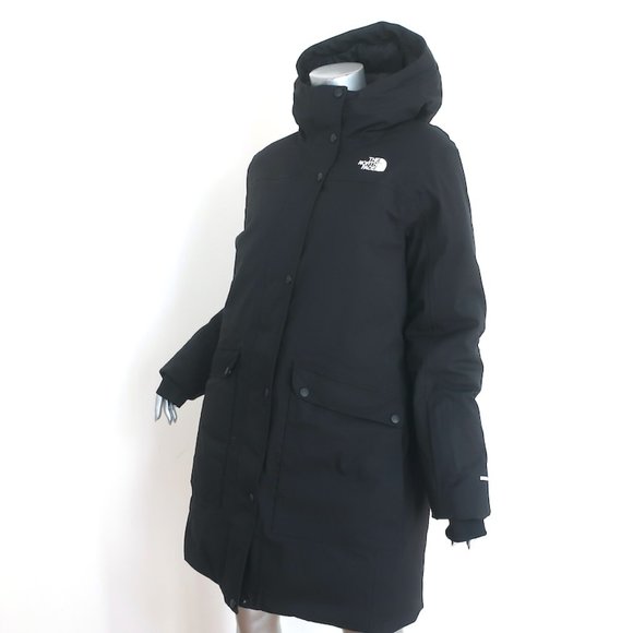 THE NORTH FACE FUTURELIGHT 550 HOODED DOWN COAT BLACK SIZE LARGE - Picture 5 of 11